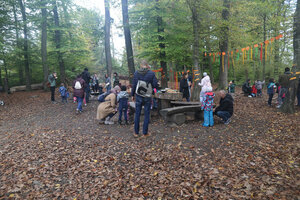 Ein grosses «Chürbis-Fest» im Wald